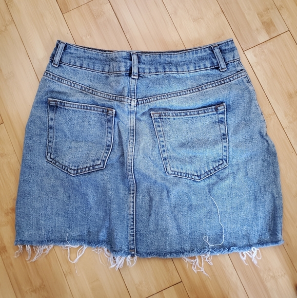 Denim Mini Skirt - Picture 2 of 4